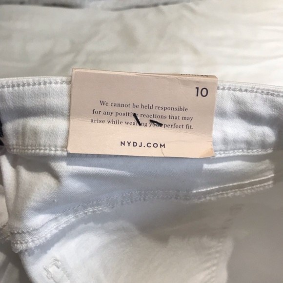 NYDJ Skinny Ankle Jeans Optic White - Picture 11 of 11